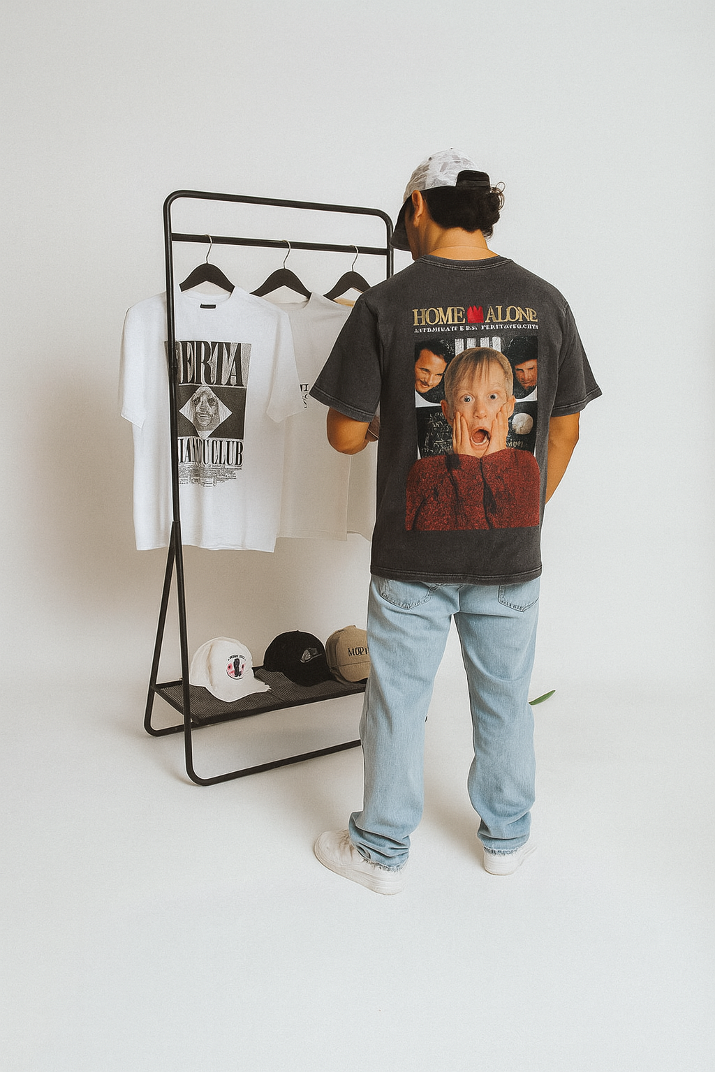 Home Alone Vintage Wash Graphic T-Shirt