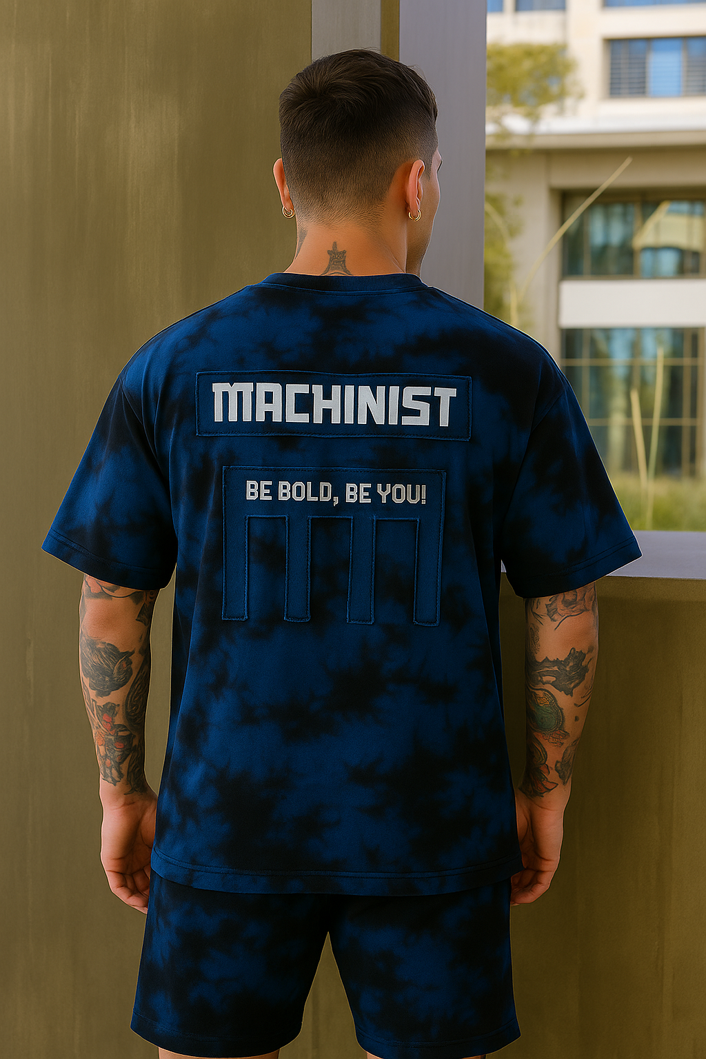 Midnight Blue Cloud Wash T-Shirt – YOU M.G.L.A Edition