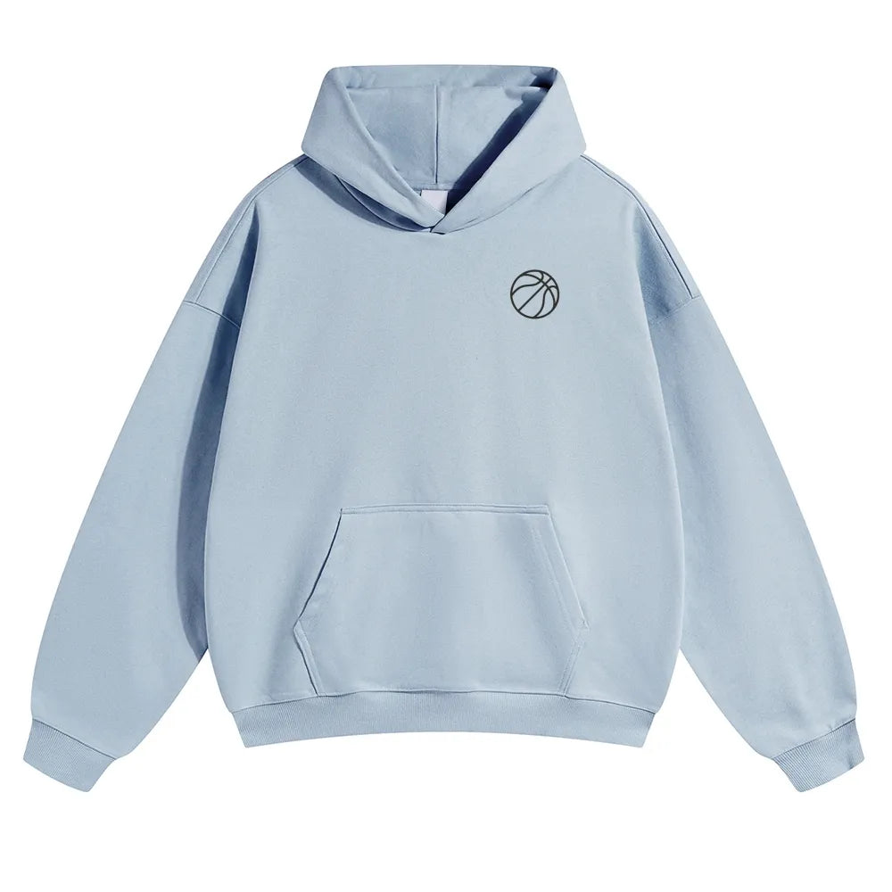 Basketball Player Addcustom Solid Color Hoodie Customscool