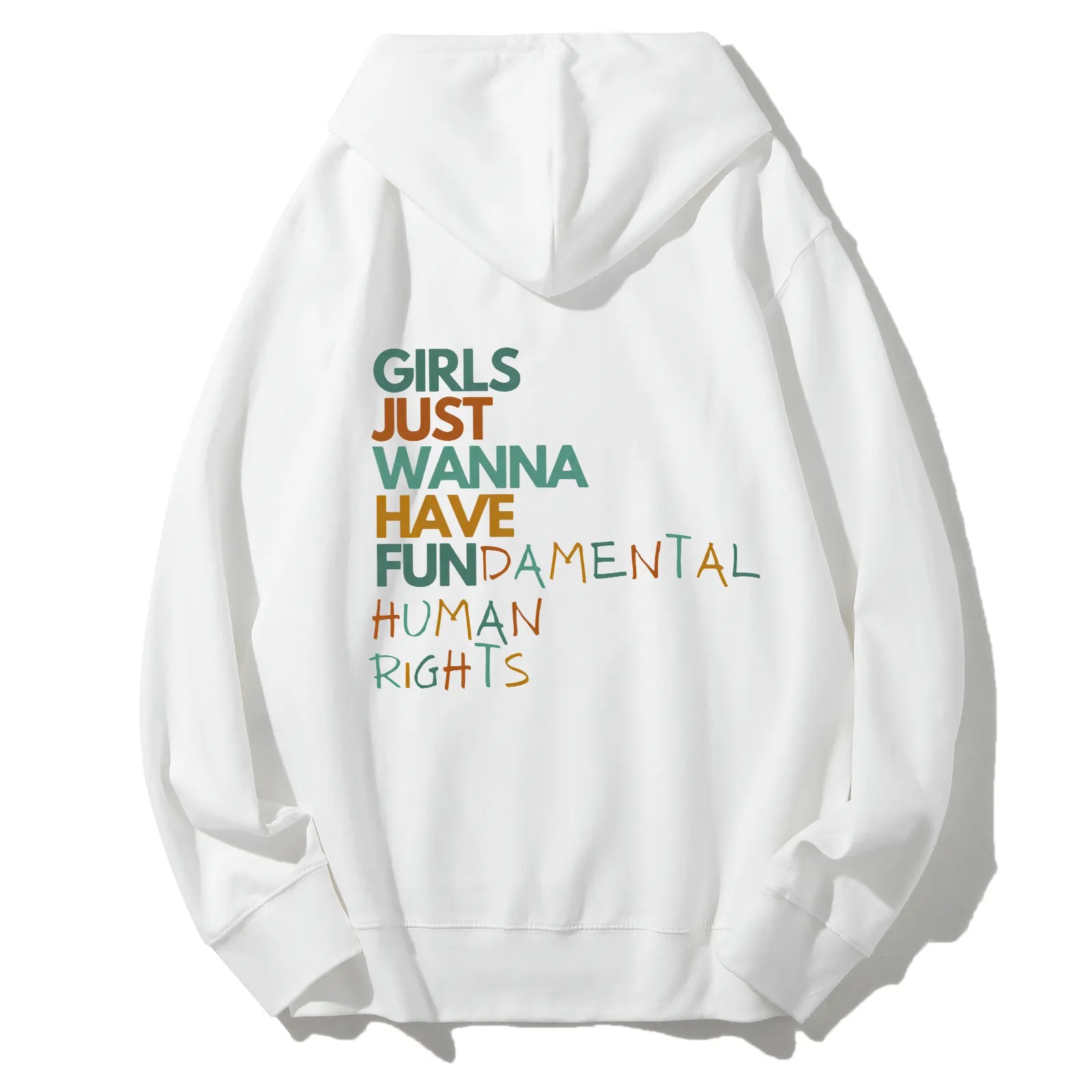 Girls Just Wanna Have Fundamental Human Rights Hoodies Customscool