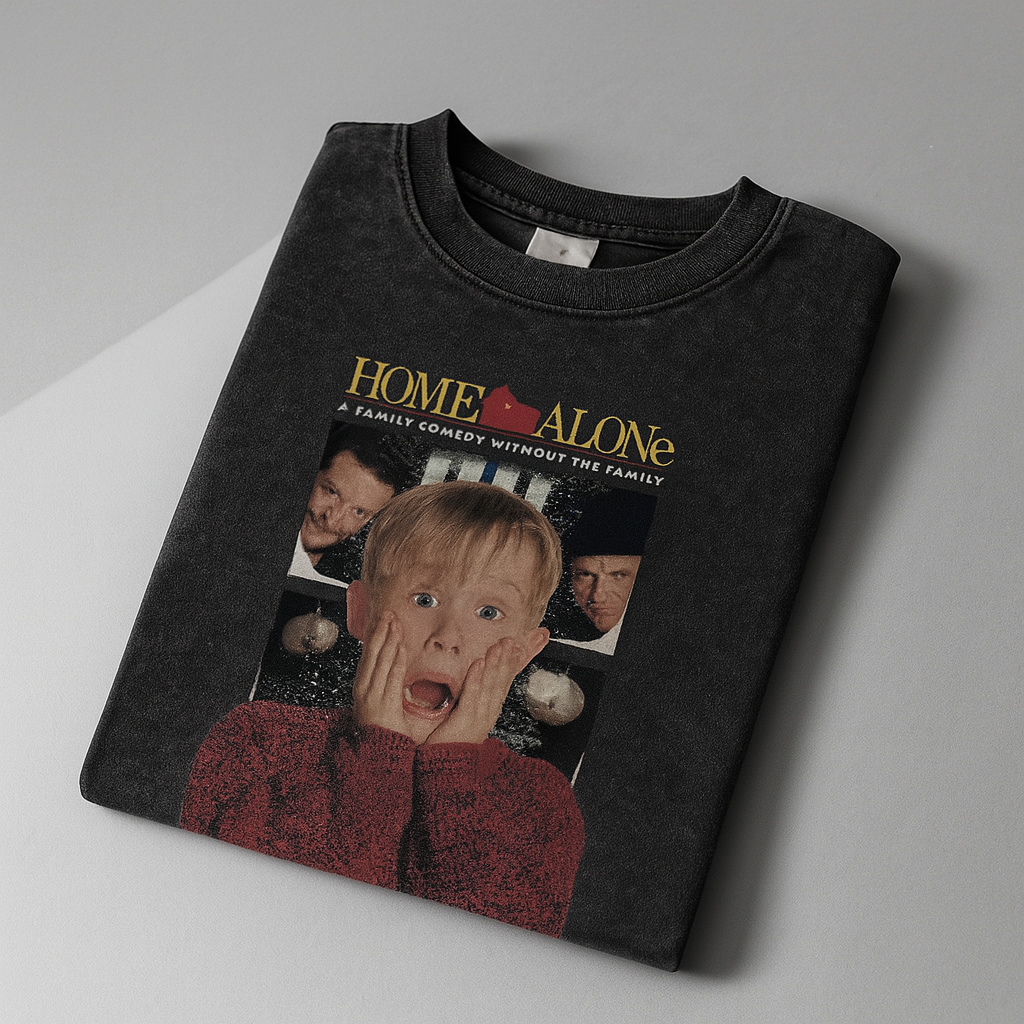 Home Alone Vintage Wash Graphic T-Shirt