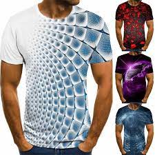 Futuristic Spiral Grid Sublimation T-Shirt